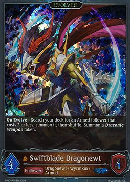 Swiftblade Dragonewt (Evolved)