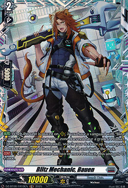 Blitz Mechnanic, Bauen