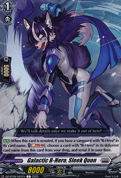 Galactic B-Hero, Sleek Kyuon