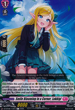 Smile Blooming in a Corner, Lukkigi