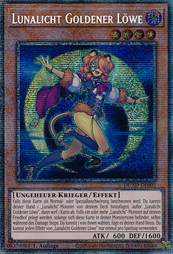 Lunalicht Goldener Löwe