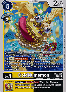GoldNumemon