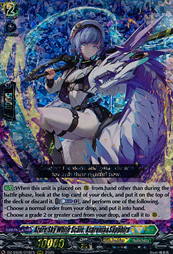 Azure Sky White Scale, Aspronia&Sapphira