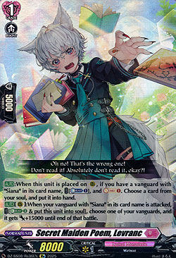 Secret Maiden Poem, Levranc