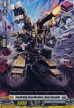 Transforming Heavy Machinery, Heavy Constalion