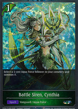 Battle Siren, Cynthia