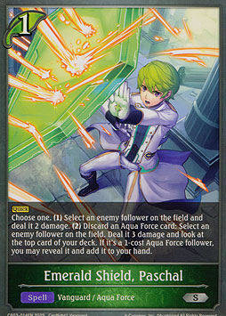 Emerald Shield, Paschal