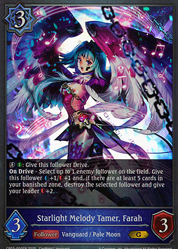 Starlight Melody Tamer, Farah