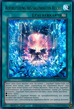 Auferstehung des sagenhaften Reichs