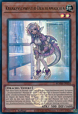Krankenschwester-Drachenmädchen