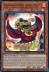 Legendary Fire King Ponix