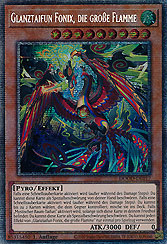 Glanztaifun Fonix, die große Flamme