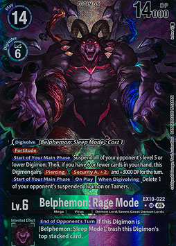 Belphemon: Rage Mode