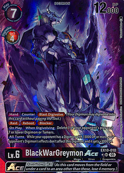 BlackWarGreymon Ace