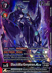 BlackWarGreymon Ace