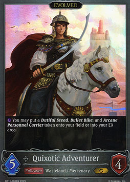 Quixotic Adventurer (Evolved)