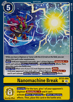 Nanomachine Break
