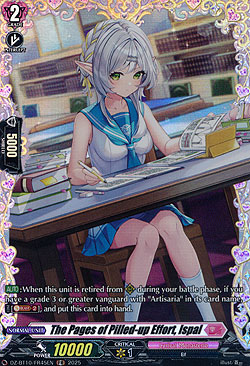 Accumulating Page of Efforts, Ispar