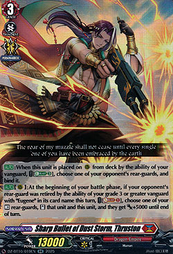 Sharp Bullet of Dust Storm, Slaston