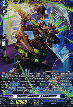Steam Shooter, Kandalanu
