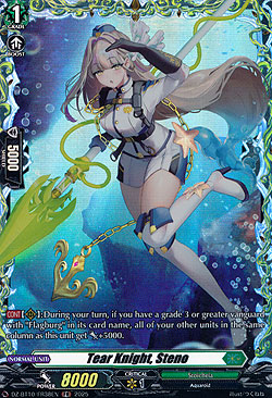 Tear Knight, Stirno