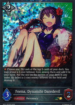 Feena, Dynamite Daredevil