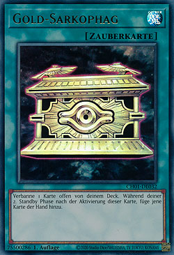 Gold-Sarkophag