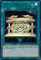 Gold-Sarkophag