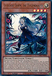 Leitende Quem, die Tugendhafte