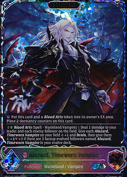 Aluzard, Timeworn Vampire (Evolved)