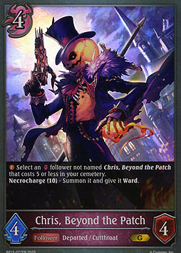 Chris, Beyond the Patch