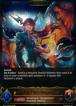 Drache, Fiery Dragonlord (Evolved)