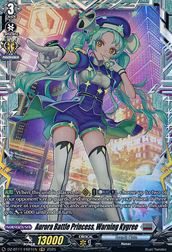 Aurora Battle Princess, Warning Kygree