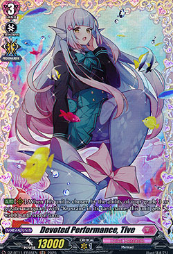 Devoted Performance, Tive