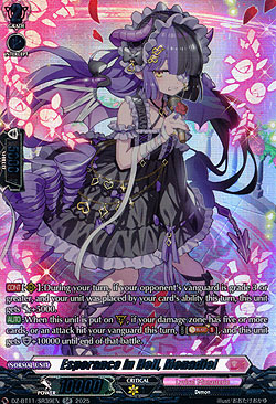 Esperance in Hell, Menadiel