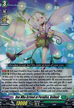 One Who Arrived at Paradise, Bellnoir