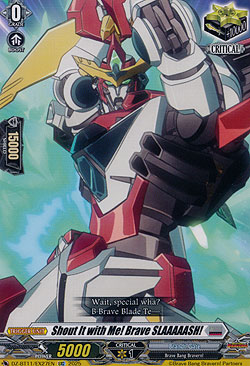 Shout It with Me! Brave SLAAAAASH!