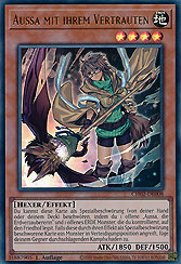 Aussa mit ihrem Vertrauten