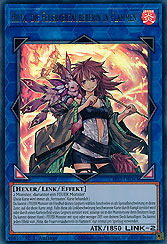 Hiita, die Feuerverzaubererin in Flammen