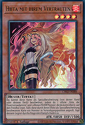 Hiita mit ihrem Vertrauten