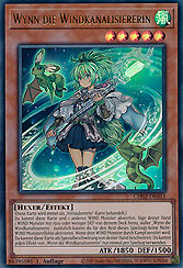 Wynn die Windkanalisiererin