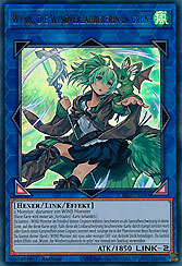 Wynn, die Windverzaubererin in grün