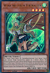 Wynn mit ihrem Vertrauten