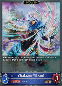 Chakram Wizard (Evolved)