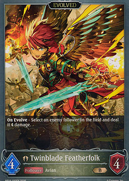 Twinblade Featherfolk (Evolved)