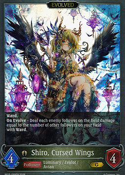 Shiro, Cursed Wings (Evolve)