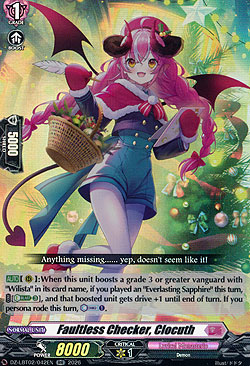 Faultless Checker, Clocuth