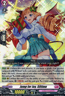 Jump for Joy, Siltimu