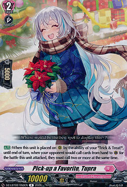 Pick-up a Favorite, Tupra