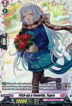 Pick-up a Favorite, Tupra